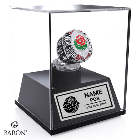 Rose Bowl Officials 2026 Championship Display Case