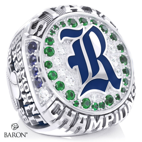 Rosemount High School Baseball 2026 Championship Ring - Design 1.2