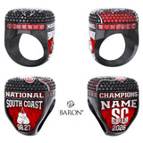 SC Cheer Fearless 2026 Championship Ring - Design 1.4