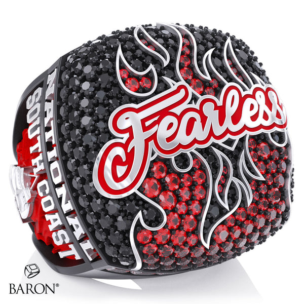 SC Cheer Fearless 2026 Championship Ring - Design 1.4