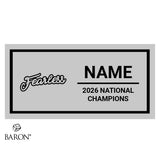SC Cheer Fearless 2026 Championship Black LED Ring Box