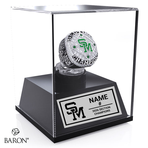 Saint Mary's High School Baseball 2026 Championship Display Case