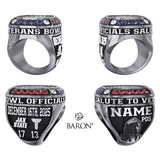 Salute to Veterans Bowl Officials 2025 Championship Ring - Design 2.4