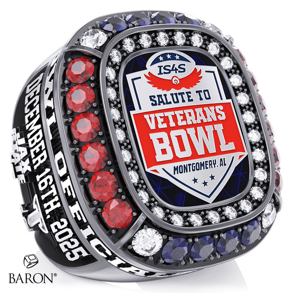 Salute to Veterans Bowl Officials 2025 Championship Ring - Design 2.4