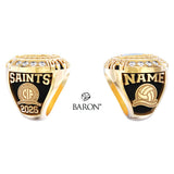 San Dimas High School Girls Water Polo 2026 Championship Ring - Design 2.1