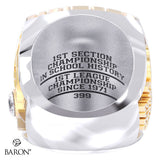 Sanger High School Boys Golf 2026 Championship Ring - Design 2.4