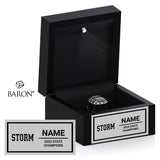 Santan Junior High School Cheer 2026 Championship Black LED Ring Box