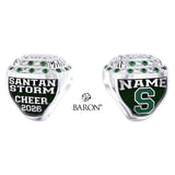 Santan Junior High School Cheer 2026 Championship Ring - Design 1.1