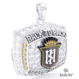 Servite High School Track & Field 2026 Championship Ring Top Pendant - Design 7.11