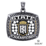 Servite High School Track & Field 2025 Championship Ring Top Pendant - Design 7.14