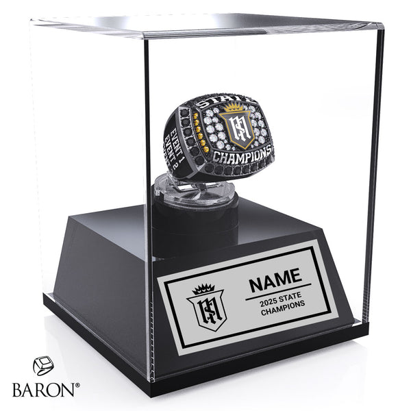 Servite High School Track & Field 2026 Championship Display Case