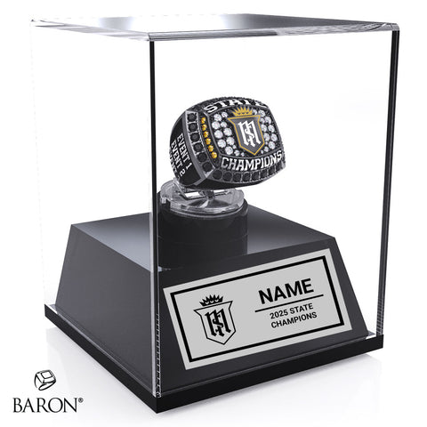 Servite High School Track & Field 2026 Championship Display Case