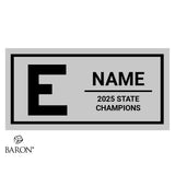 Shawnee Mission East Dance 2025 Championship Black LED Ring Box