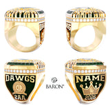 South Hills High School Cheer 2026 Championship Ring - Design 2.3
