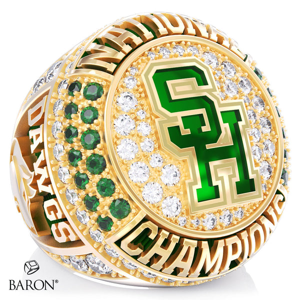 South Hills High School Cheer 2026 Championship Ring - Design 4.2