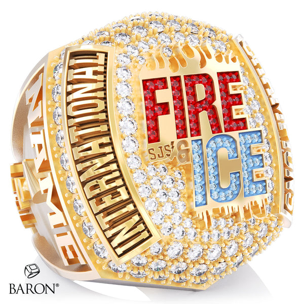 South Jersey Storm Fire Cheer 2026 Championship Ring - Design 1.1