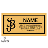 St. John Bosco Baseball 2026 Black Video Ring Box