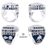 St. John Bosco Boys Wrestling 2026 Championship Ring - Design 1.3