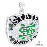 St. Marys High School Football 2025 Championship Ring Top Pendant - Design 1.4