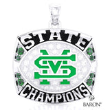 St. Marys High School Football 2025 Championship Ring Top Pendant - Design 1.4