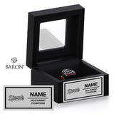 Star Athletics Cheer 2026 Championship Black Window Ring Box