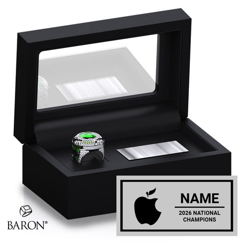 Stingray Allstars Apple Cheer 2026 Championship Black Standard Window Ring Box