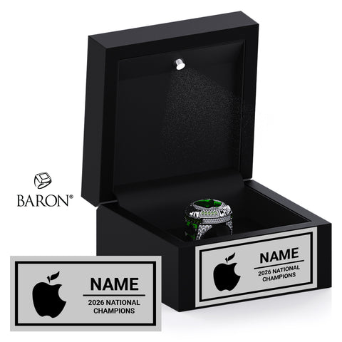 Stingray Allstars Apple Cheer 2026 Championship Black LED Ring Box