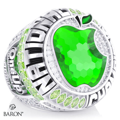 Stingray Allstars Apple Cheer 2026 Championship Ring - Design 1.2