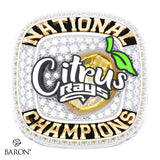 Stingray Allstars Citrus Cheer 2026 Championship Ring - Design 1.3