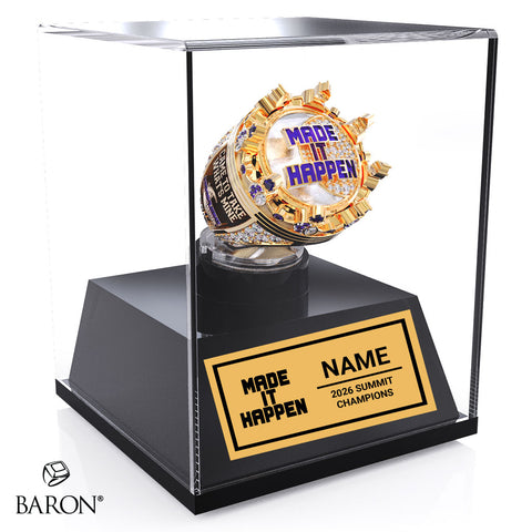 Stingray Allstars Moonlight Summit Cheer 2026 Championship Display Case