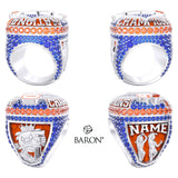 Stingray Allstars Orange NCA-Cheersport Combo Cheer 2026 Championship Ring - Design 1.6