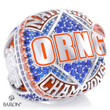 Stingray Allstars Orange NCA-Cheersport Combo Cheer 2026 Championship Ring - Design 1.6