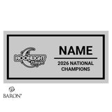 Stingray Allstars Moonlight Cheer 2026 Championship Black Window Ring Box