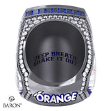 Stingray Allstars Orange Majors Cheer 2026 Championship Ring - Design 1.6