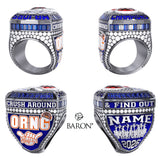 Stingray Allstars Orange Majors Cheer 2026 Championship Ring - Design 1.6