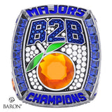 Stingray Allstars Orange Majors Cheer 2026 Championship Ring - Design 1.6