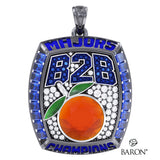 Stingray Allstars Orange Majors Cheer 2026 Championship Ring Top Pendant - Design 1.7