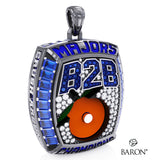Stingray Allstars Orange Majors Cheer 2026 Championship Ring Top Pendant - Design 1.7