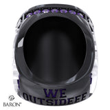 Stingray Allstars Purple Cheer 2026 Championship Ring - Design 3.3