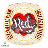 Stingray Allstars Red Rays Cheer 2026 Championship Ring - Design 1.2