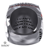 Stingray Allstars Scarlet Cheer 2026 Championship Ring - Design 1.2