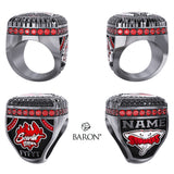 Stingray Allstars Scarlet Cheer 2026 Championship Ring - Design 1.2