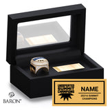 Stingray Allstars UV Summit Cheer 2026 Championship Black Standard Window Ring Box