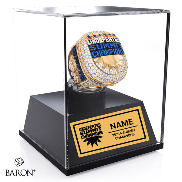 Stingray Allstars UV Summit Cheer 2026 Championship Display Case