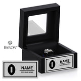 Sun Bowl Officials 2025 Championship Black Window Ring Box