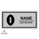 Sun Bowl Officials 2025 Championship Black LED Ring Box