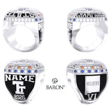 Taos Tiger High School Varsity Cheer 2026 Championship Ring - Design 1.3