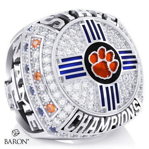 Taos Tiger High School Varsity Cheer 2026 Championship Ring - Design 1.3
