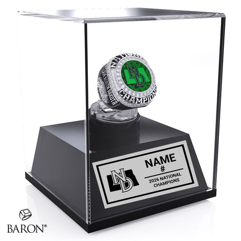Team North Dakota Boys Hockey 2026 Championship Display Case