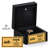 Team Red Dot Football 2026 Championship Black LED Ring Box